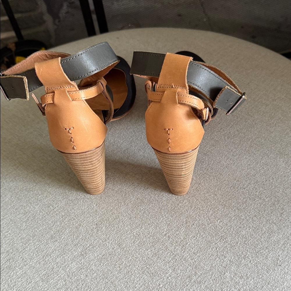 Stylish Black, Navy and Tan Women's Shoes - Picture 8 of 16